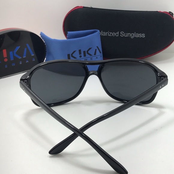 2 for 1 Summer Sale Mens Kika Eyewear Black&Brown - Picture 8 of 8